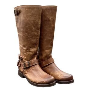 NEW VTG Frye Leather Boots Women’s Size 6.5 Veronica Boots